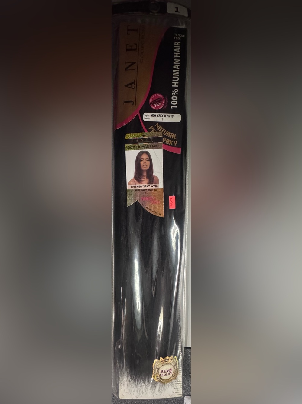 Janet Collection. 100% human hair. New yaky.